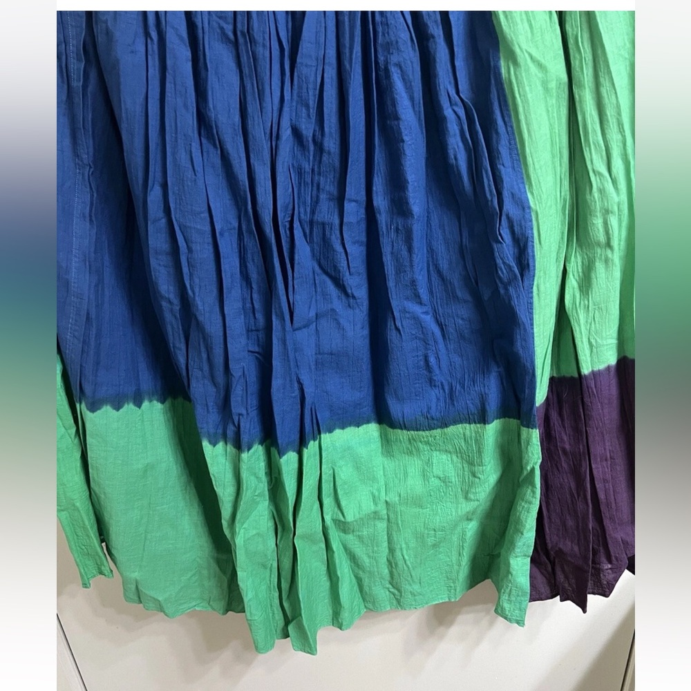 Injiri cotton Elegant Multicolor Maxi Skirt Sz M (item 25.3) - Picture 3 of 6